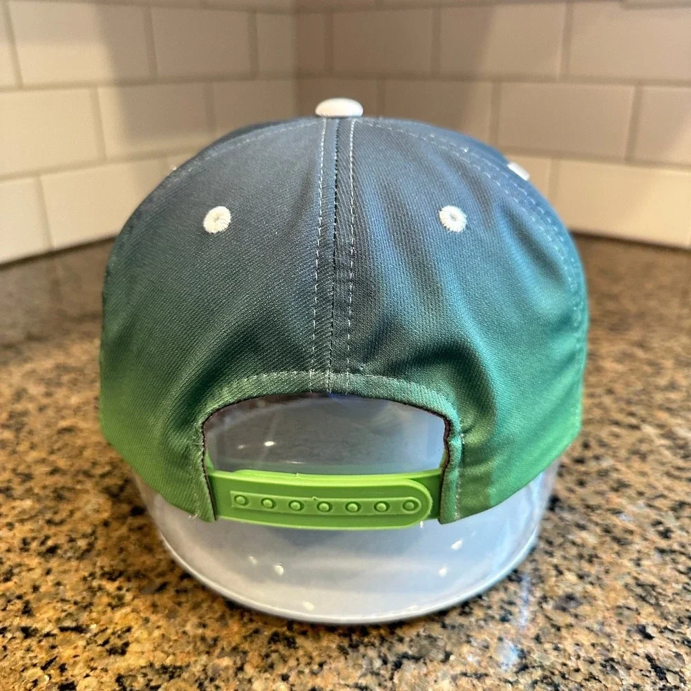 Seattle Sounders FC Hat‎ Adidas Snapback Men's OSFA Ombre Green White MLS